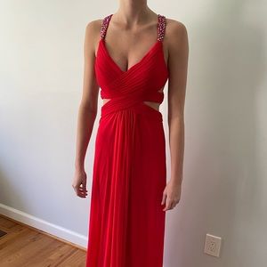 La Femme Size 2 Prom Dress